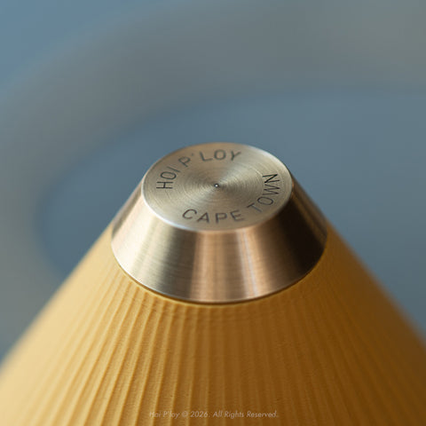 Mustard Yellow De Ponti Touch
