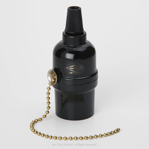 Pullchain Bakelite Lamp Holder