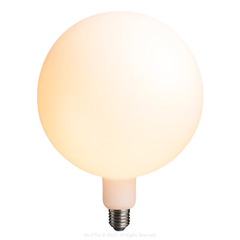 Opal Extra Large Globe LED Filament Light Bulb E27