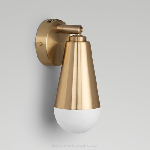 Signature Brass Gelato Wall Sconce