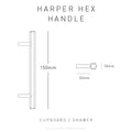 Harper Hex Handle 150
