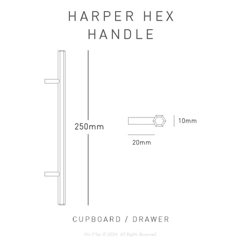 Harper Hex Handle 250
