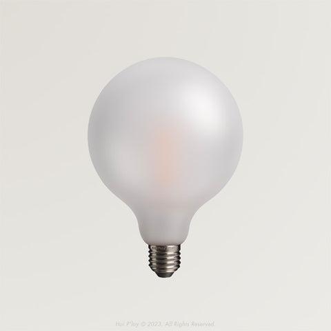 Frosted Large Globe LED Filament Light Bulb E27