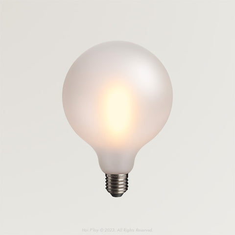 Frosted Large Globe LED Filament Light Bulb E27