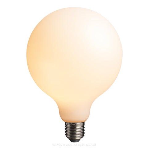 Opal Large Globe LED Filament Light Bulb E27