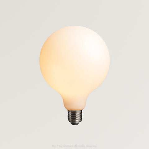 Opal Large Globe LED Filament Light Bulb E27