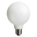Opal Medium Globe LED Filament Light Bulb E27