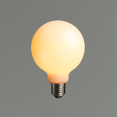 Opal Medium Globe LED Filament Light Bulb E27