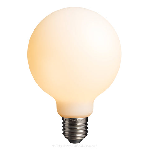 Opal Medium Globe LED Filament Light Bulb E27