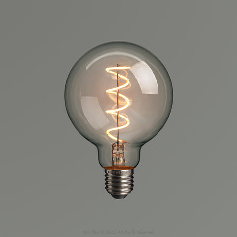 Medium Vertical Spiral LED Light Bulb E27