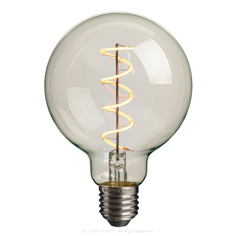 Medium Vertical Spiral LED Light Bulb E27