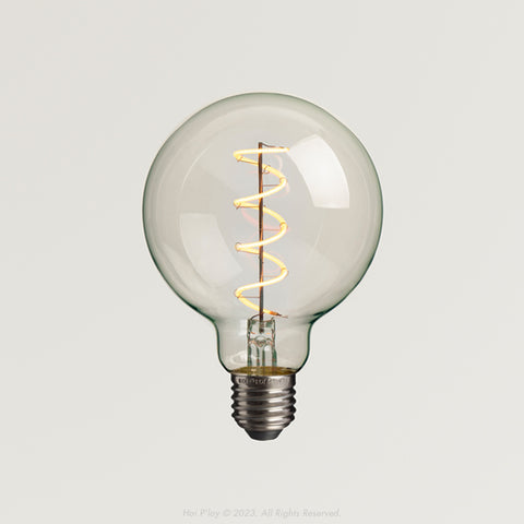 Medium Vertical Spiral LED Light Bulb E27