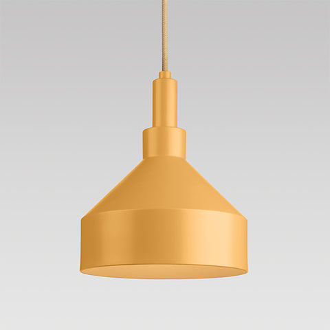 Mustard Yellow Menagerie Pendant Light
