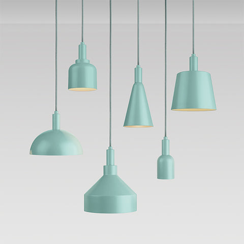Misty Mint Menagerie Pendant Light