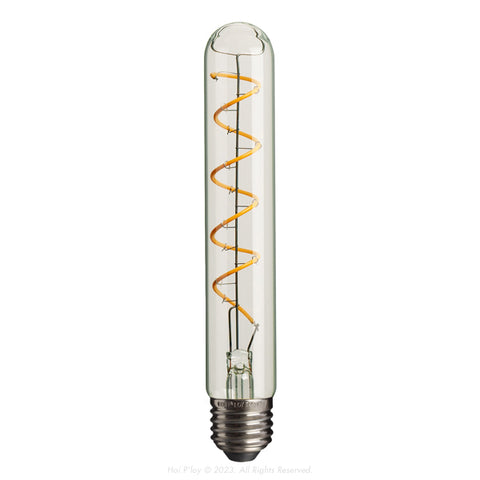 Short Tubular Spiral LED Light Bulb E27