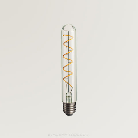 Short Tubular Spiral LED Light Bulb E27