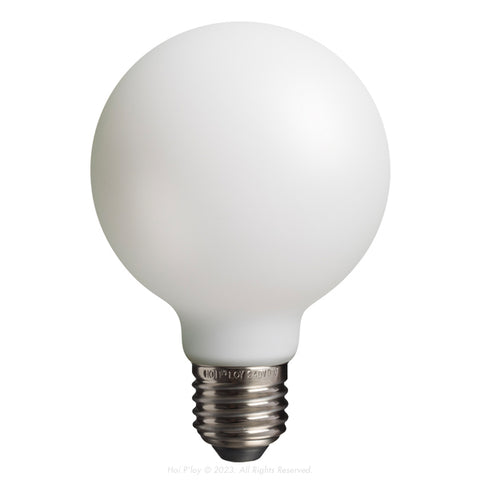 Opal Small Globe LED Filament Light Bulb E27