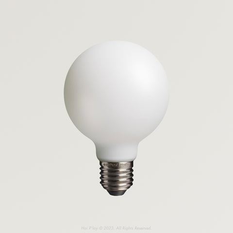 Opal Small Globe LED Filament Light Bulb E27