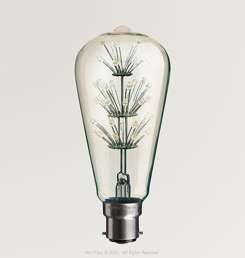 Squirrel Cage Tree LED Light Bulb