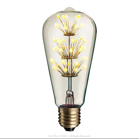 Squirrel Cage Tree LED Light Bulb