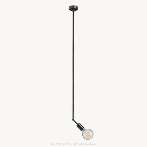 Gunmetal Grey Winston Pendant Light