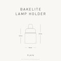 Bakelite-Lamp-Holder-Plain-Dimensions
