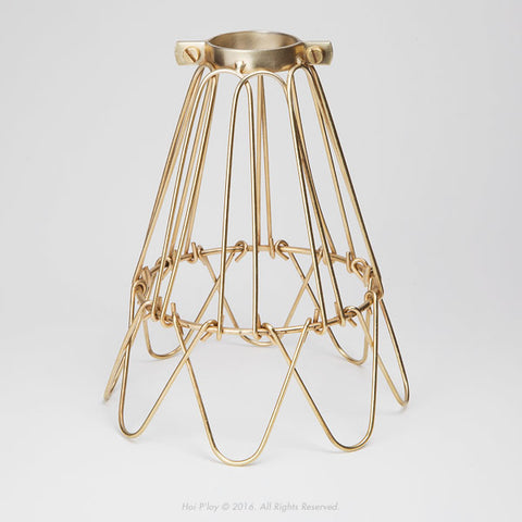 Lamp Cage - Gold Lamp Cage 