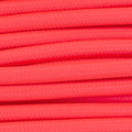 Solid Neon Pink Fabric Cable 3 Core