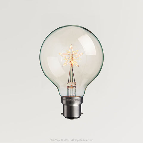 Small Globe Squirrel Cage Filament Bulb