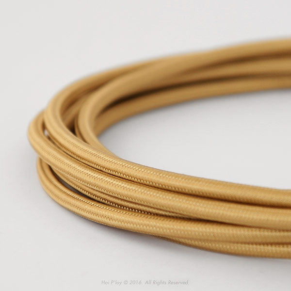 Solid Gold Fabric Cable – Hoi P’loy