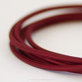 Solid Maroon Fabric Cable