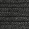 Solid Charcoal Fabric Cable 3 Core Natural Range 7mm