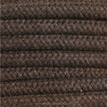 Solid Ebony Fabric Cable 3 Core Natural Range 7mm
