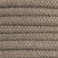 Solid Koala Fabric Cable 3 Core Natural Range 7mm