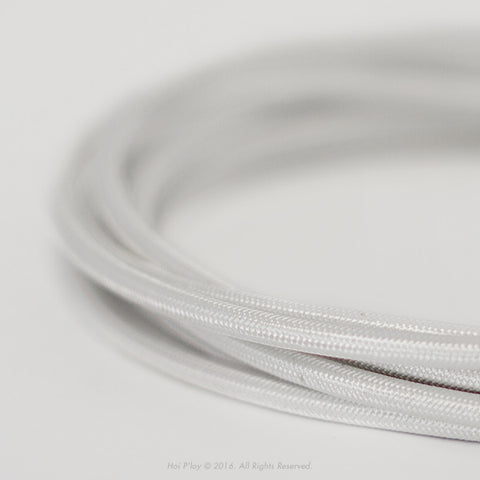 Solid Pearl Fabric Cable 3 Core