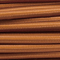 Solid Whiskey Fabric Cable 3 Core