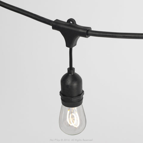 Black String Light - Sideview LED