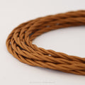 Twisted Whiskey Fabric Cable 3 Core