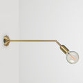 Brass Winston Wall Sconce - Sideview
