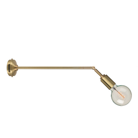 Brass Winston Wall Sconce - Sideview