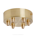 Large Brass Ceiling Cup - 6 hole