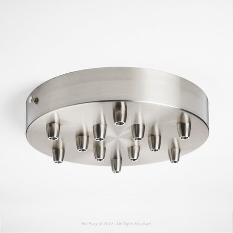 Extra Large Stainless Steel Ceiling Cup - 12 Hoe Cup