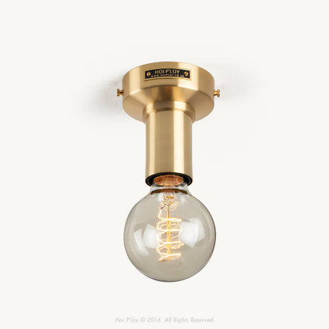 Brass Simple Wall Sconce - Deepetch