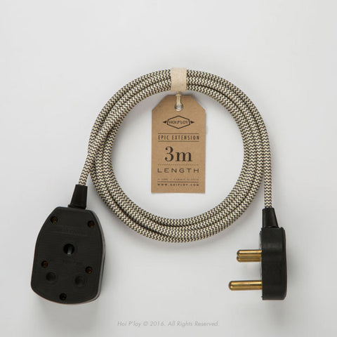 Epic Extension: Graphite & Ivory - 3m Zig Zag