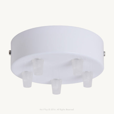 Large White Ceiling Cup 