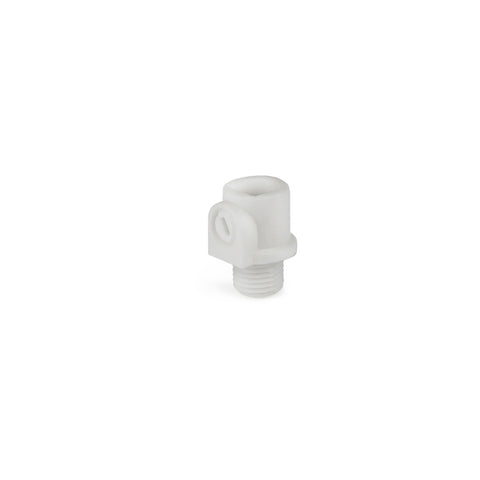 Nylon Cable Grip with Grubscrew - White
