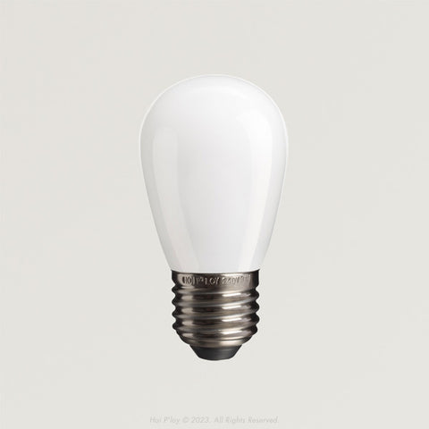 Opal Petite Pear LED Filament Bulb