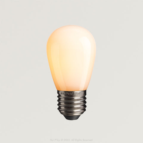 Opal Petite Pear LED Filament Bulb