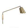 Brass Simple Wall Sconce - Sideview