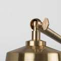 Brass Slim Shady Wall Light - Joint Detail